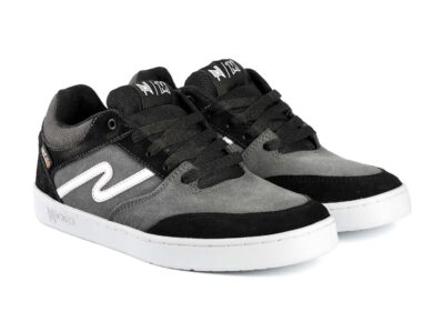 Tenis Nucleo Hybrid Mid - Gris/Negro/Blanco - Imagen 2