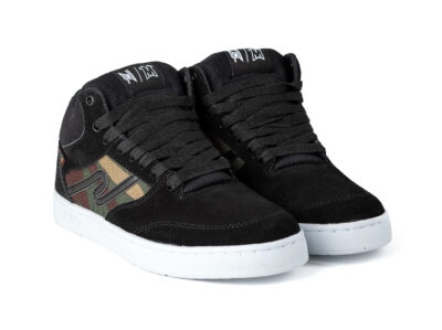 Tenis Nucleo Hybrid Mid - Negro/Camo/Blanco - Imagen 2