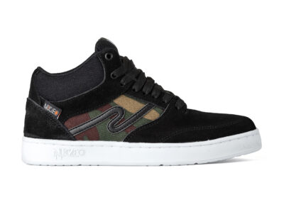 Tenis Nucleo Hybrid Mid - Negro/Camo/Blanco